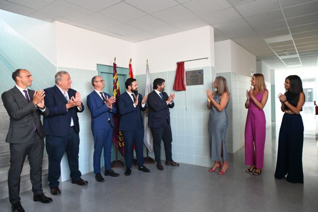 López Miras inaugura el nuevo pabellón de Primaria del Colegio Rey Juan Carlos I de La Unión, que duplica su capacidad - 2, Foto 2