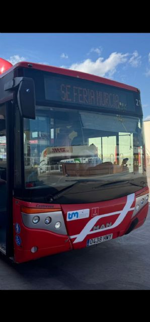 El Ayuntamiento de Murcia refuerza con una línea de autobús lanzadera la conexión entre Plaza de Castilla y La Fica durante la Feria - 2, Foto 2