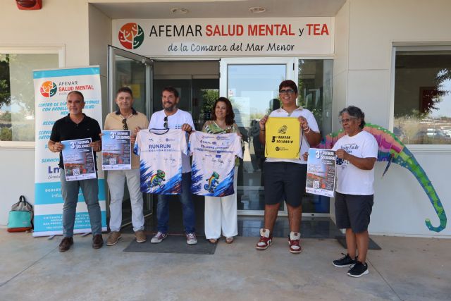 AFEMAR presenta la tercera RunRún Solidaria, que se celebrará el 19 de septiembre en San Pedro del Pinatar AFEMAR presenta la tercera RunRún Solidaria, que se celebrará el 19 de septiembre en San Pedro del Pinatar