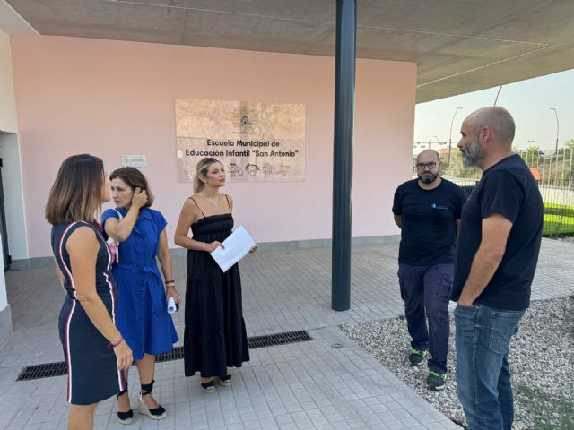 El Ayuntamiento concluye antes del comienzo del curso la inspección de los 38 colegios de Lorca para prevenir la legionelosis El Ayuntamiento concluye antes del comienzo del curso la inspección de los 38 colegios de Lorca para prevenir la legionelosis