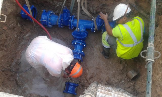 Aguas de Jumilla continúa realizando obras de mejora en la red del Barrio de San Juan - 1, Foto 1