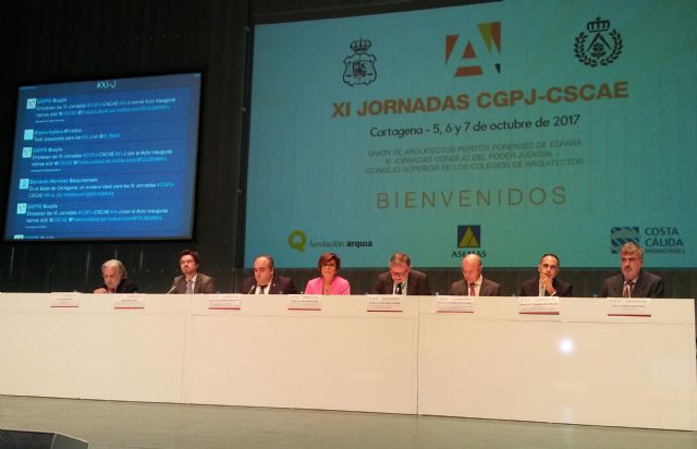 Inauguración de las XI Jornadas del Consejo General del Poder Judicial-Consejo Superior de los Colegios de Arquitectos de España - 1, Foto 1