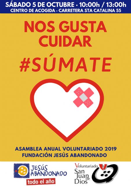 Fundación Jesús Abandonado celebra la asamblea anual de voluntariado bajo el lema Nos gusta cuidar, #Súmate - 1, Foto 1