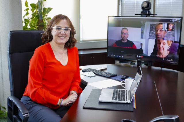 Isabel Franco se reúne con el Colegio Profesional de Educadores Sociales de la Región de Murcia - 1, Foto 1