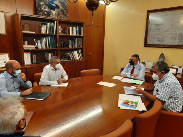 El Presidente de la CHS ha mantenido una nueva reunión de trabajo con el Alcalde de La Unión - 1, Foto 1