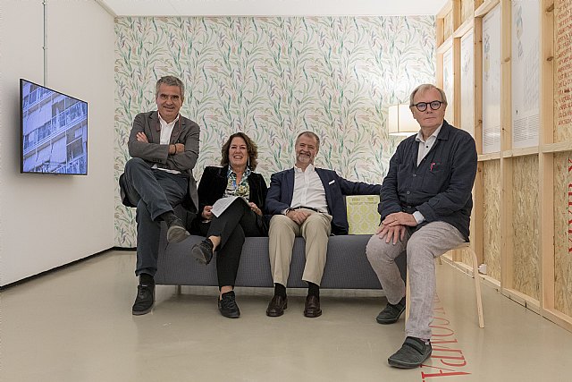 José María de Lapuerta, Carmen Espegel, Lucinio Muñoz y Andrés Cánovas.  Foto: Julio César González, Foto 1