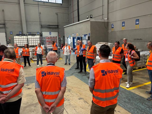 Isaval acoge la visita de la organización internacional de fabricantes de pintura GUILD CPO - 1, Foto 1