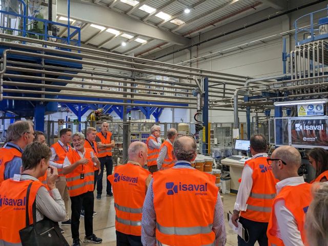 Isaval acoge la visita de la organización internacional de fabricantes de pintura GUILD CPO - 5, Foto 5