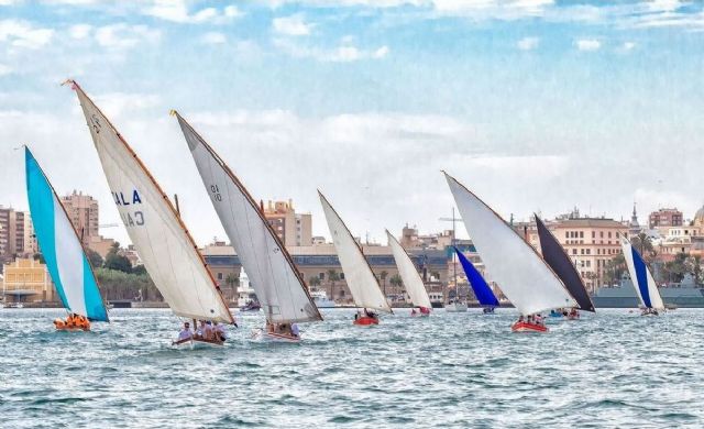 La dársena del puerto Cartagena alberga una regata de vela latina este sábado y domingo - 1, Foto 1