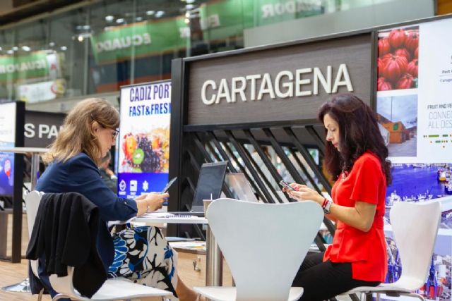 El Puerto de Cartagena destaca en Fruit Attraction su liderazgo como puerto europeo en el Mediterráneo en la importación de cítricos - 1, Foto 1