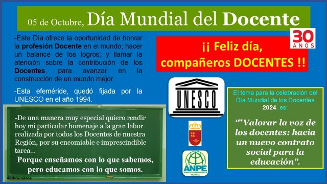 Anpe celebra el día mundial del docente - 1, Foto 1