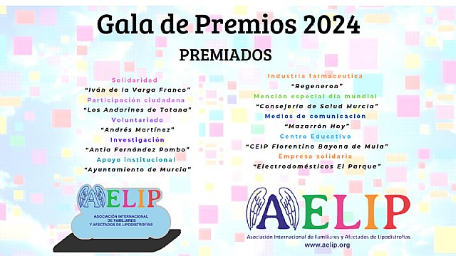 AELIP da a conocer los premiados de su VIII Gala de premios - 1, Foto 1