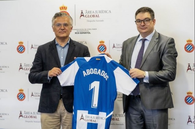 Área Jurídica Global, nuevo Patrocinador Oficial del Espanyol y Proveedor Oficial - 1, Foto 1