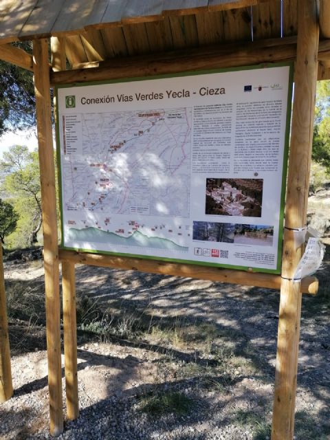 Adecúan un nuevo itinerario en Jumilla que conecta las vías verdes del Chicharra de Yecla y de Cieza - 1, Foto 1