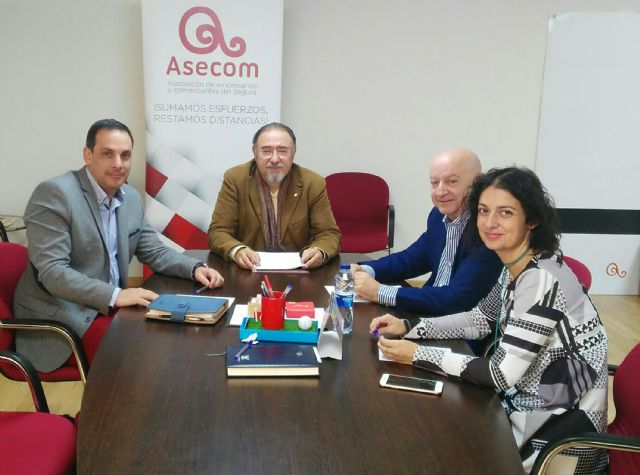 ASECOM mantiene un encuentro de trabajo con el grupo popular municipal de Molina de Segura - 1, Foto 1