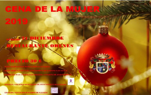 La Cena de Navidad de la Mujer será el próximo sábado 21 de diciembre - 1, Foto 1