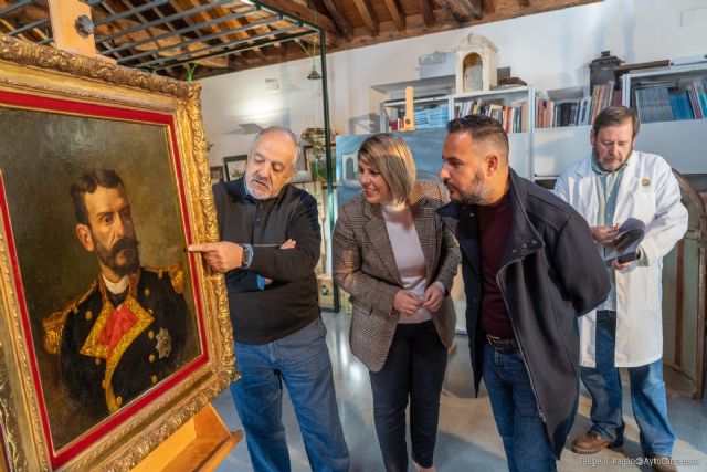 Diego Quevedo cede el retrato de Isaac Peral al Ayuntamiento para su futura exposición en la Casa Museo - 1, Foto 1