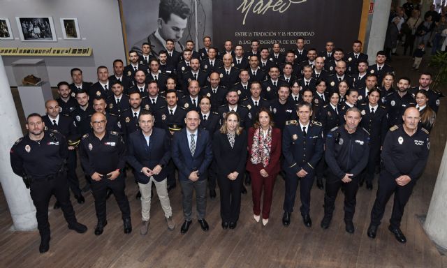 63 agentes de la Policía Local de Murcia, Águilas, Beniel y Abanilla finalizan el curso selectivo - 1, Foto 1