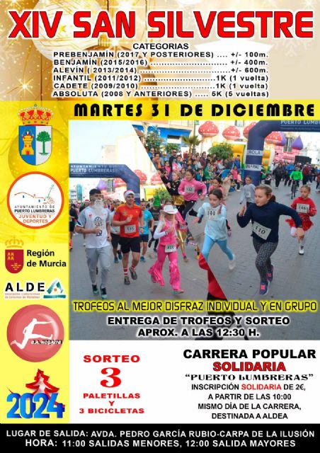 Puerto Lumbreras despedirá el 2024 con la celebración de la tradicional carrera de San Silvestre el 31 de diciembre - 1, Foto 1