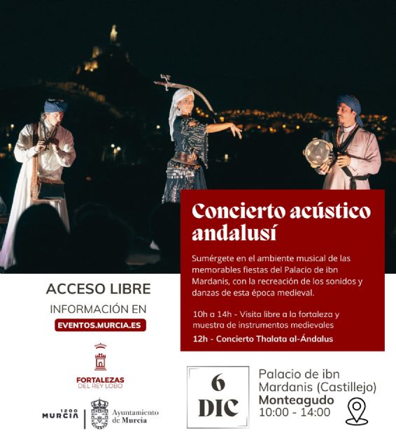 Un concierto de música andalusí recreará las fiestas de la corte del Rey Lobo en el Palacio Ibn Mardanís - 1, Foto 1