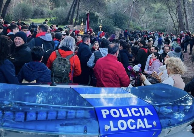 Más de 50 efectivos integran el dispositivo de seguridad de la romería de regreso de La Santa de Totana mañana martes 7 de enero - 1, Foto 1