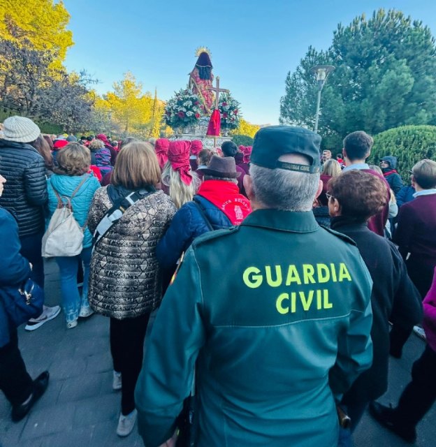 Más de 50 efectivos integran el dispositivo de seguridad de la romería de regreso de La Santa de Totana mañana martes 7 de enero - 2, Foto 2