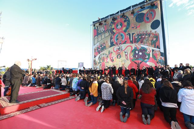 40 mil personas asisten al encuentro vocacional celebrado en Murcia con Kiko Argüello - 2, Foto 2