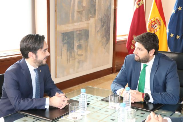 Fernando López Miras se reúne con el presidente del Colegio de Dentistas de la Región - 2, Foto 2