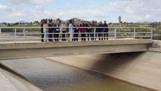 Vélez visita las obras de reparación del Postrasvase Tajo-Segura - 1, Foto 1