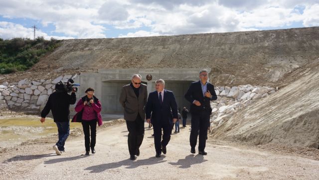 Vélez visita las obras de reparación del Postrasvase Tajo-Segura - 2, Foto 2