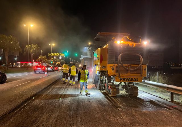 Fomento mejora la seguridad vial en varias vías principales de El Puntal y Churra - 2, Foto 2