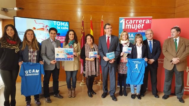 5.000 mujeres participarán en la primera carrera de la mujer de la Región de Murcia - 1, Foto 1