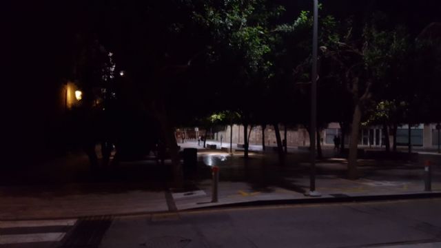 MC Cartagena instará al Gobierno local a dar solución a los problemas de iluminación en la Plaza Puertas de la Serreta - 1, Foto 1