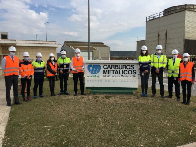 El Secretari dEmpresa i Competitivitat visita la planta de Carburos Metálicos en El Morell - 1, Foto 1