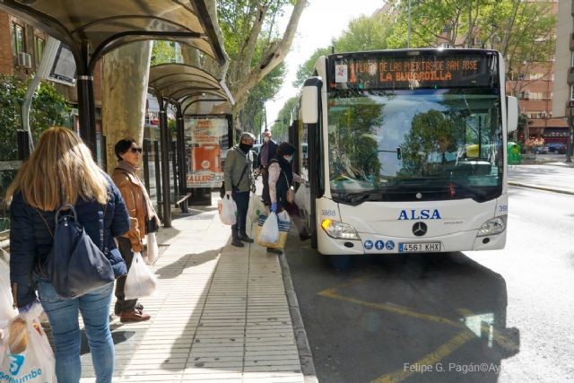 Los autobuses urbanos serán gratuitos el Viernes de Dolores - 1, Foto 1