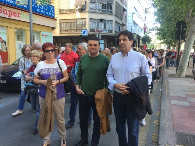 Guillamón: Esta manifestación por el Mar Menor es necesaria porque el Gobierno no adopta las medidas oportunas para ir al origen del problema - 2, Foto 2