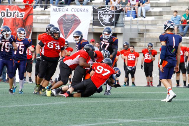 Crónica 1/4 Final Murcia Cobras. Serie A. Cobras 35-16 Voltors - 1, Foto 1