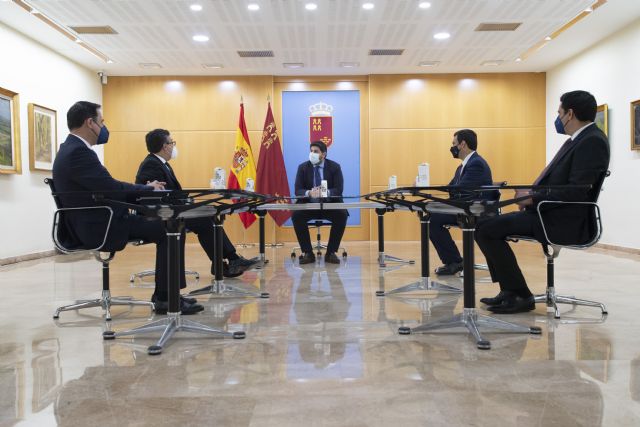 López Miras se reúne con el presidente de la Confederación Nacional de la Construcción - 2, Foto 2