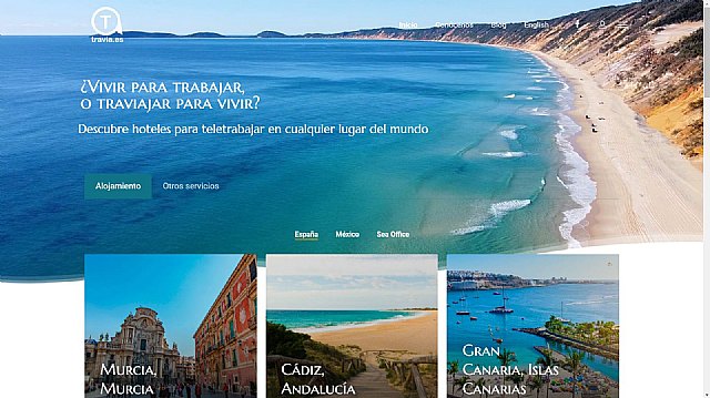 Travia.es, la startup murciana que provee habitaciones de hotel para teletrabajar - 1, Foto 1