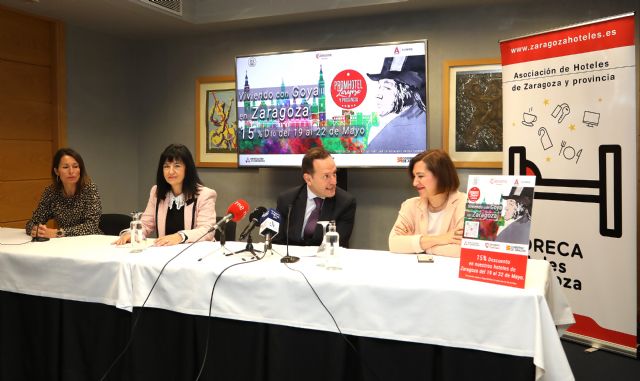 Goya, reclamo turístico de la nueva campaña de Horeca Hoteles Zaragoza - 1, Foto 1