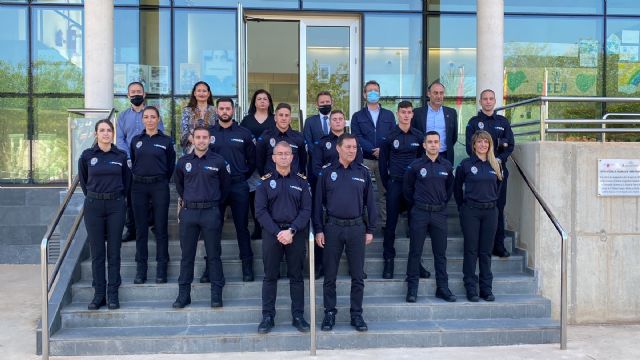 El alcalde da la bienvenida a los 10 nuevos agentes en prácticas de la Policía Local de Torre Pacheco - 1, Foto 1
