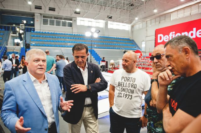 El Alcalde Serrano se reúne con el SIME tras el acto con Pedro Sánchez - 1, Foto 1