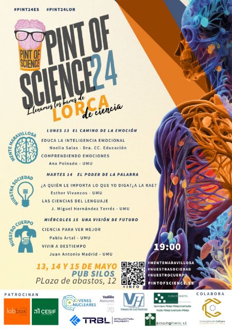 España lidera la participación mundial en el festival de divulgación científica Pint of Science, con 850 charlas en los bares de 67 ciudades, siendo LORCA una de ellas - 1, Foto 1