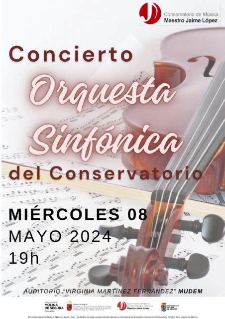 El Conservatorio de Música Maestro Jaime López de Molina de Segura ofrece varias actividades de fin de curso del 8 al 13 de mayo - 2, Foto 2