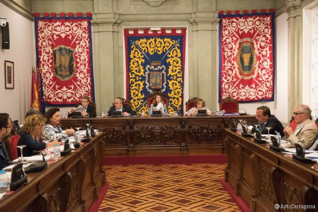 El Pleno reprueba al consejero de Fomento por descalificar las peticiones vecinales de la llegada del AVE a Cartagena - 1, Foto 1