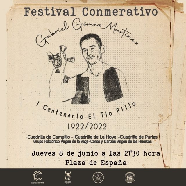 La Plaza de España acoge este jueves, 8 de junio, el Festival Conmemorativo del Centenario del nacimiento del TíoPillo - 1, Foto 1