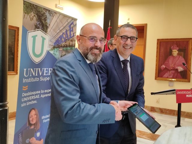 UNIVERSAE y la Universidad de Murcia constituyen una nueva Cátedra para promover la innovación tecnológica en la educación y el deporte - 1, Foto 1