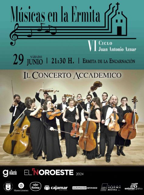 ‘Il Concerto Accademico’ actuará La Encarnación el sábado 29 de junio dentro del ciclo ‘Músicas en la ermita’ - 2, Foto 2