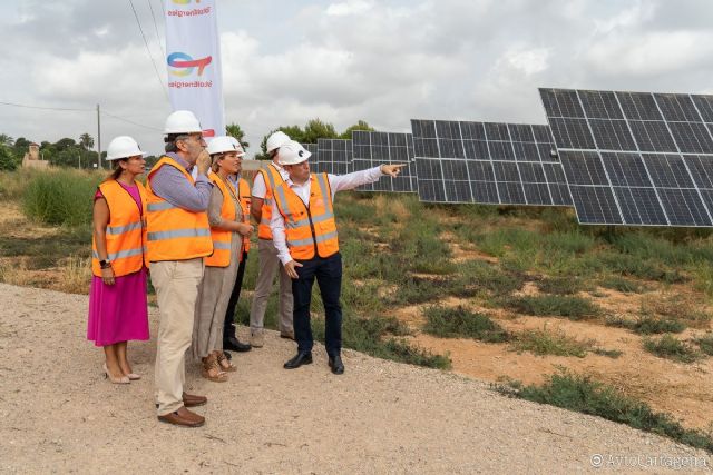 La nueva planta fotovoltaica La Asomada contribuirá a la transformación energética de Cartagena - 1, Foto 1