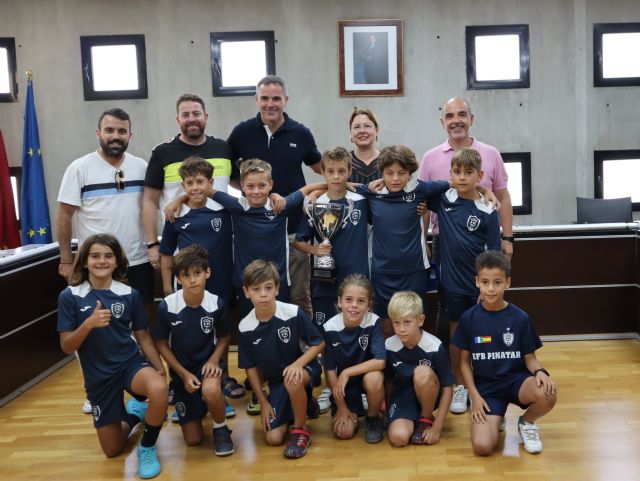 Visitación Martínez recibe al equipo benjamín de Liga Autonómica de la EFB Pinatar - 2, Foto 2